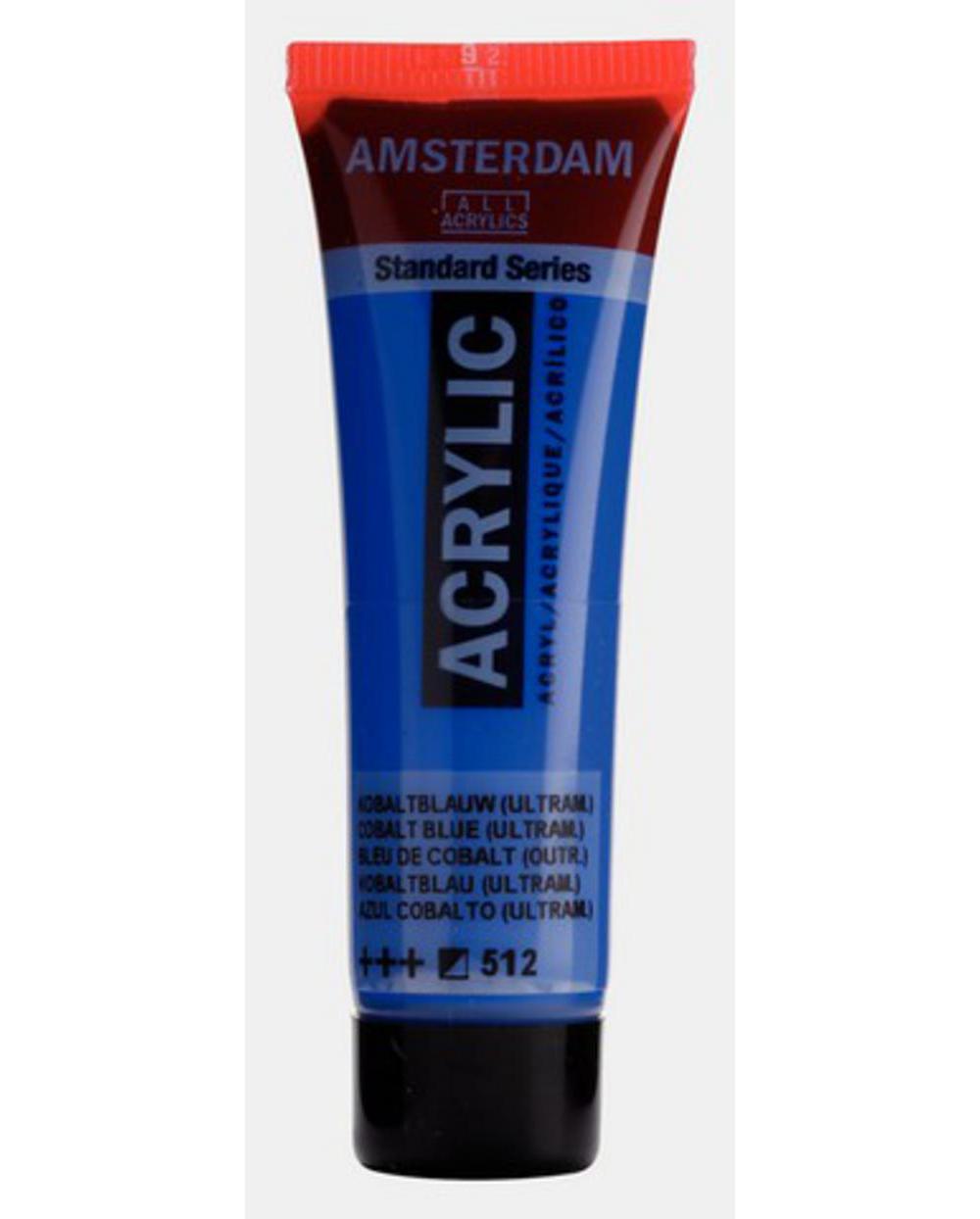 Amsterdam, Acrylic, Art & School, Paint, 20ml, 974510, Cobalt